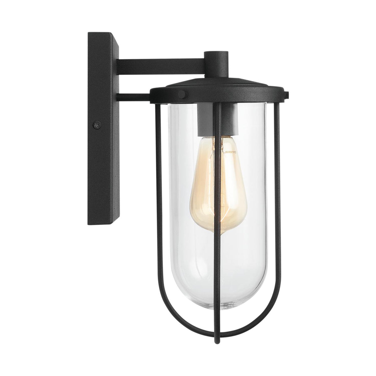 Capital Lighting 934211BK Corbin 1-Light Wall Mount Black