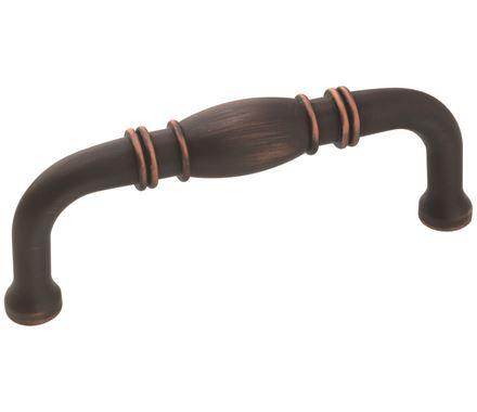 Amerock Cabinet Pull Oil Rubbed Bronze 3 inch (76 mm) Center to Center Granby 1 Pack Drawer Pull Drawer Handle Cabinet Hardware