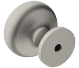 Amerock Cabinet Knob Satin Nickel 1-1/8 inch (29 mm) Diameter Ville 1 Pack Drawer Knob Cabinet Hardware