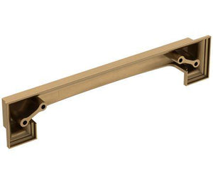 Amerock Cabinet Cup Pull Champagne Bronze 5-1/16 inch & 6-5/16 inch (128 mm & 160 mm) Center-to-Center Appoint 1 Pack Drawer Pull Cabinet Handle Cabinet Hardware