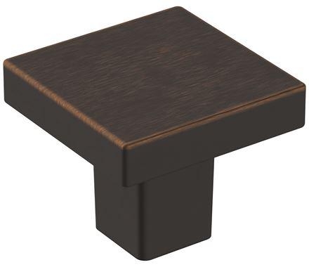 Amerock Cabinet Knob Oil Rubbed Bronze 1-3/16 inch (30 mm) Length Monument 1 Pack Drawer Knob Cabinet Hardware