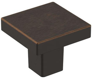 Amerock Cabinet Knob Oil Rubbed Bronze 1-3/16 inch (30 mm) Length Monument 1 Pack Drawer Knob Cabinet Hardware