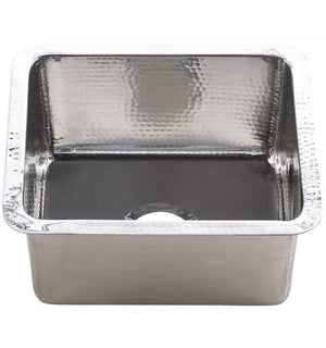 Thompson Traders Hammered Stainless Como Rivera KPU-1715HSS Stainless Steel
(Hammered)