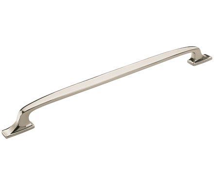 Amerock Appliance Pull Polished Nickel 18 inch (457 mm) Center to Center Highland Ridge 1 Pack Drawer Pull Drawer Handle Cabinet Hardware