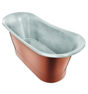 Thompson Traders Britannia Coba TBT-6828-MF Rose Gold Exterior, Nickel Interior
(Smooth)

**Drain not included**
^^see note below