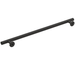 Amerock Cabinet Pull Matte Black 10-1/16 inch (256 mm) Center-to-Center Radius 1 Pack Drawer Pull Cabinet Handle Cabinet Hardware