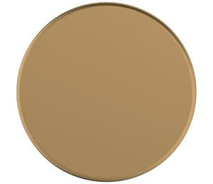 Amerock Cabinet Knob Champagne Bronze 1-3/8 inch (35 mm) Diameter Versa 1 Pack Drawer Knob Cabinet Hardware