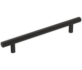 Amerock Cabinet Pull Matte Black 6-5/16 inch (160 mm) Center-to-Center Caliber 1 Pack Drawer Pull Cabinet Handle Cabinet Hardware