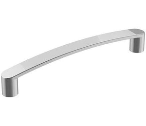 Amerock Cabinet Pull Polished Chrome 5-1/16 inch (128 mm) Center-to-Center Rift 1 Pack Drawer Pull Cabinet Handle Cabinet Hardware