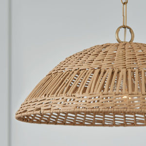 Capital Lighting 347511MA Naomi 1 Light Pendant Matte Brass