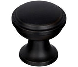Amerock Cabinet Knob Black Bronze 1-3/16 inch (30 mm) Diameter Westerly 1 Pack Drawer Knob Cabinet Hardware