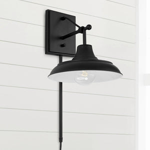 Capital Lighting 642111MB Jones 1 Light Sconce Matte Black