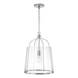 Capital Lighting 347011BN Madison 1 Light Pendant Brushed Nickel