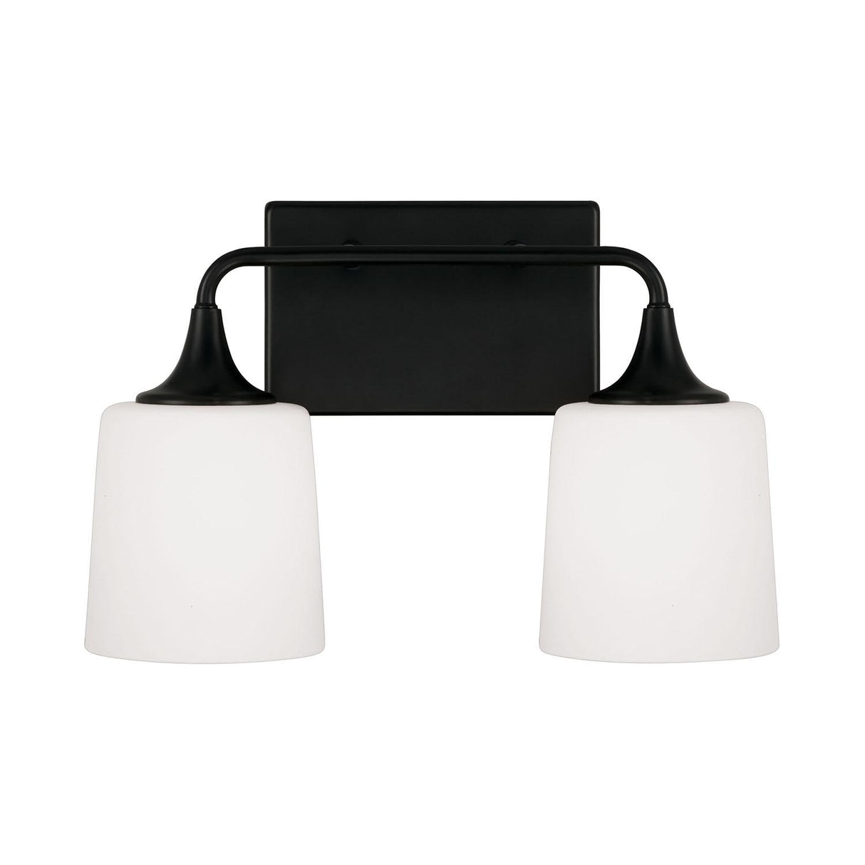 Capital Lighting 148921MB-541 Presley 2 Light Vanity Matte Black