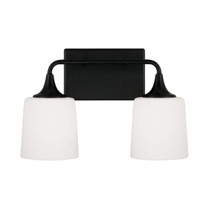 Capital Lighting 148921MB-541 Presley 2 Light Vanity Matte Black