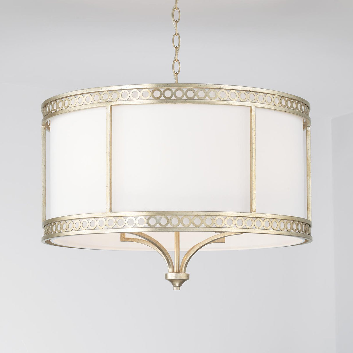 Capital Lighting 343141WG Isabella 4 Light Pendant Winter Gold