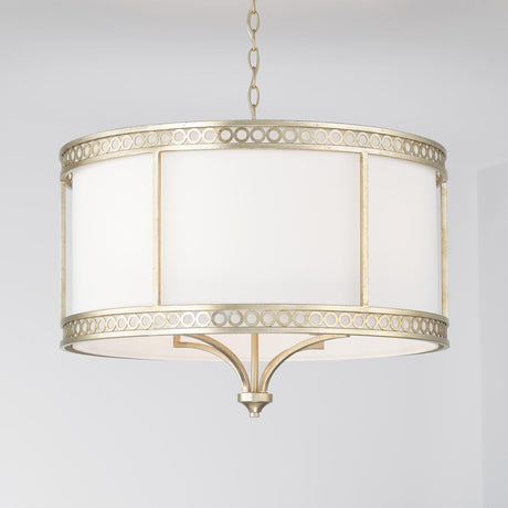 Capital Lighting 343141WG Isabella 4 Light Pendant Winter Gold