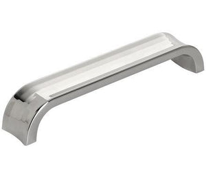 Amerock Cabinet Pull Polished Nickel 5-1/16 inch (128 mm) Center to Center Concentric 1 Pack Drawer Pull Drawer Handle Cabinet Hardware