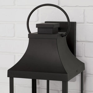 Capital Lighting 946441BK Bradford 4 Light Outdoor Wall Lantern Black