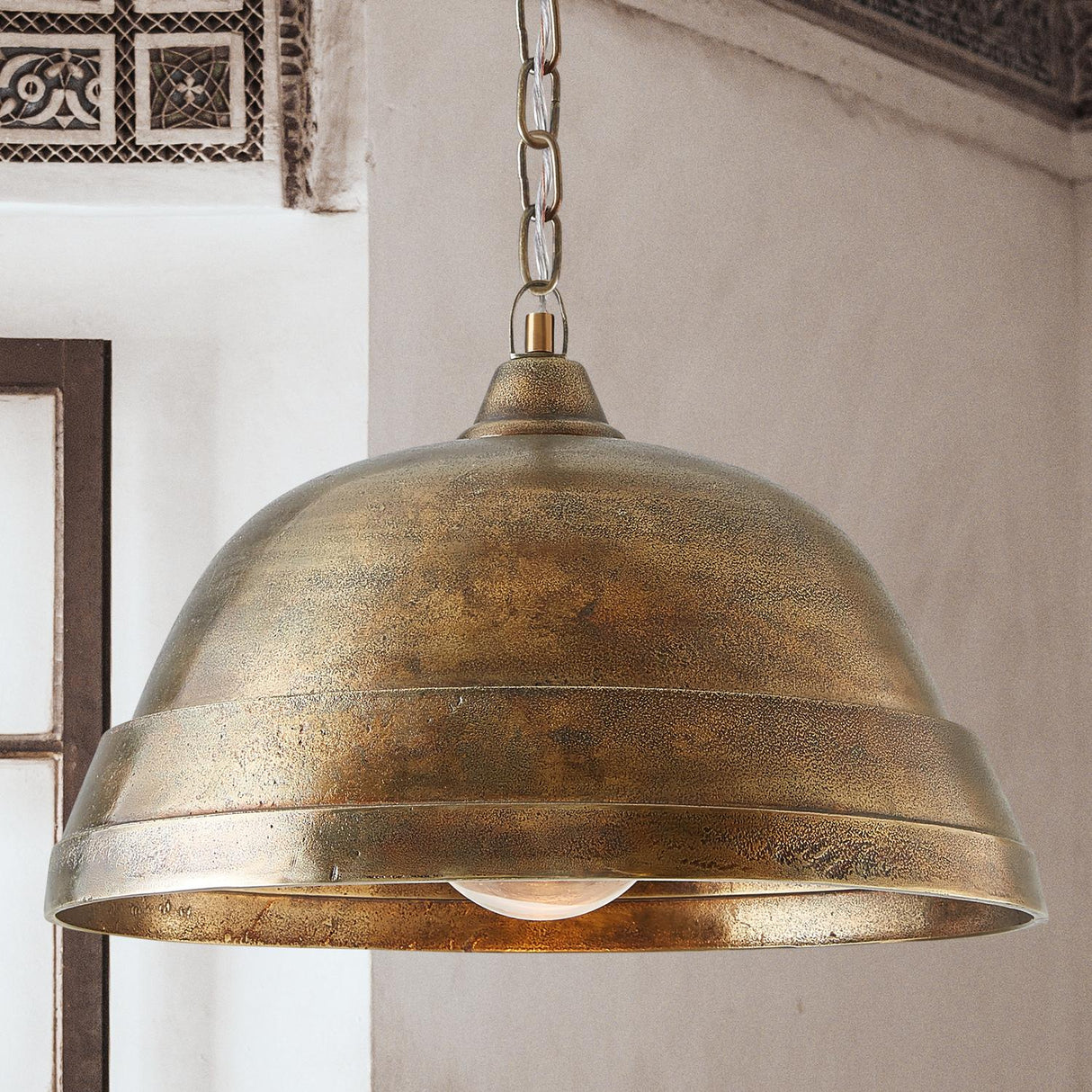Capital Lighting 330311XB Sedona 1 Light Pendant Oxidized Brass