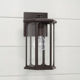 Capital Lighting 946611OZ Walton 1 Light Outdoor Wall Lantern Oiled Bronze