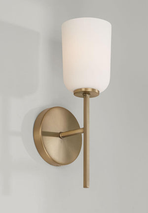 Capital Lighting 648811AD-542 Lawson 1 Light Sconce Aged Brass