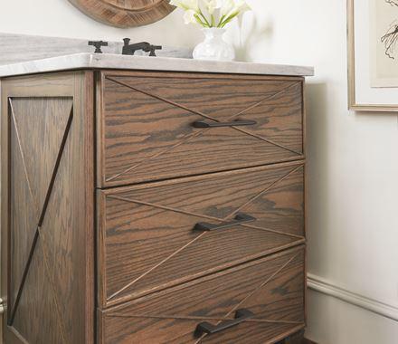 Amerock Cabinet Pull Matte Black 3-3/4 inch (96 mm) Center-to-Center Riva 1 Pack Drawer Pull Drawer Handle Cabinet Hardware
