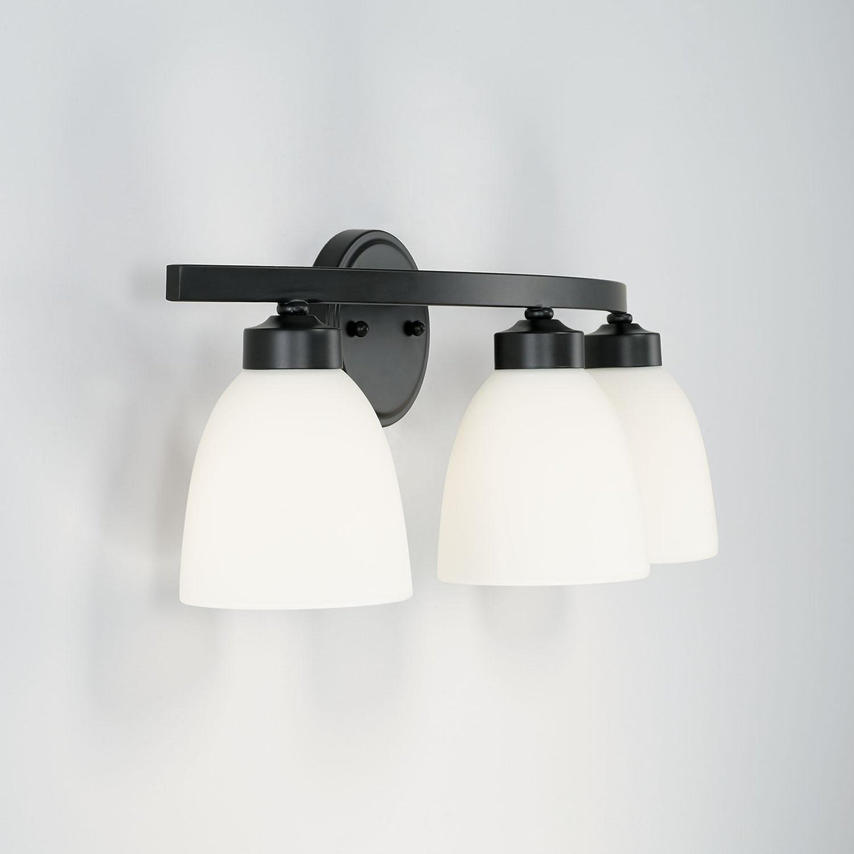 Capital Lighting 114331MB-333 Jameson 3 Light Vanity Matte Black