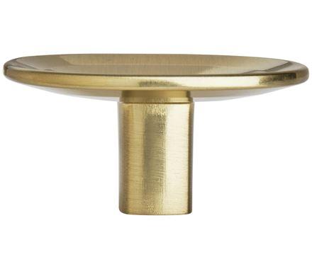 Amerock Cabinet Knob Golden Champagne 1-9/16 inch (40 mm) Diameter Concentric 1 Pack Drawer Knob Cabinet Hardware