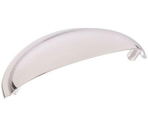 Amerock Cabinet Cup Pull Polished Chrome 3 inch (76 mm) Center-to-Center Ravino 1 Pack Drawer Pull Drawer Handle Cabinet Hardware