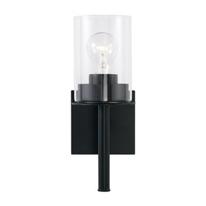Capital Lighting 646811MB-532 Mason 1 Light Sconce Matte Black