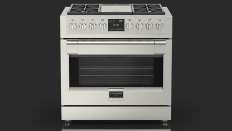 Fulgor Milano Sofia 36-inch Dual Fuel Range — F6PDF364GS1
