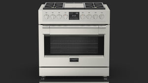36” Dual Fuel Pro Range With Griddle