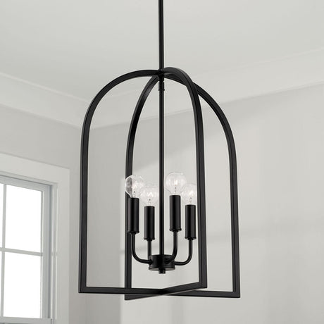 Capital Lighting 548841MB Lawson 4 Light Foyer Matte Black