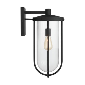 Capital Lighting 934212BK Corbin 1-Light Wall Mount Black