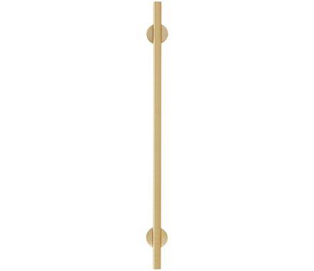Amerock Cabinet Pull Matte Gold 10-1/16 inch (256 mm) Center to Center Transcendent 1 Pack Drawer Pull Drawer Handle Cabinet Hardware
