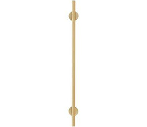 Amerock Cabinet Pull Matte Gold 10-1/16 inch (256 mm) Center to Center Transcendent 1 Pack Drawer Pull Drawer Handle Cabinet Hardware