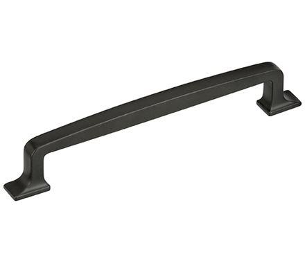 Amerock Cabinet Pull Black Bronze 6-5/16 inch (160 mm) Center to Center Westerly 1 Pack Drawer Pull Drawer Handle Cabinet Hardware
