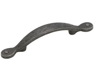 Amerock Cabinet Pull Wrought Iron Dark 3 inch (76 mm) Center to Center Nature's Splendor 1 Pack Drawer Pull Drawer Handle Cabinet Hardware