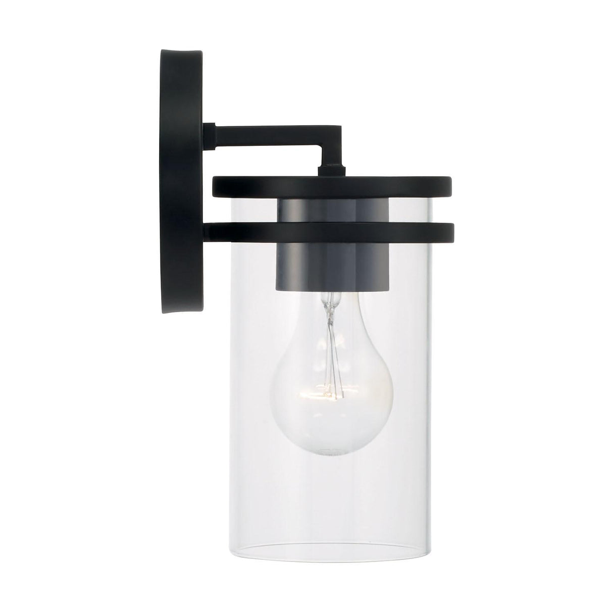 Capital Lighting 648711MB-539 Fuller 1 Light Sconce Matte Black