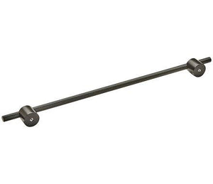 Amerock Cabinet Pull Matte Black 12-5/8 inch (320 mm) Center to Center Transcendent 1 Pack Drawer Pull Drawer Handle Cabinet Hardware