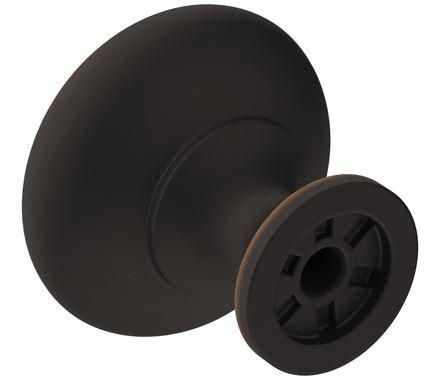 Amerock Cabinet Knob Oil Rubbed Bronze 1-1/4 inch (32 mm) Diameter Era 1 Pack Drawer Knob Cabinet Hardware