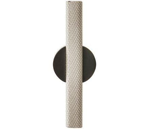 Amerock Cabinet Pull Matte Black/Silver Champagne 5/8 inch (16 mm) Center to Center Transcendent 1 Pack Drawer Pull Drawer Handle Cabinet Hardware