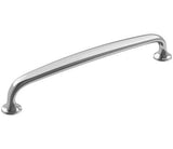 Amerock Cabinet Pull Polished Chrome 6-5/16 inch (160 mm) Center-to-Center Renown 1 Pack Drawer Pull Cabinet Handle Cabinet Hardware