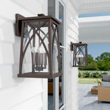 Capital Lighting 946541OZ Marshall 4 Light Outdoor Wall Lantern Oiled Bronze