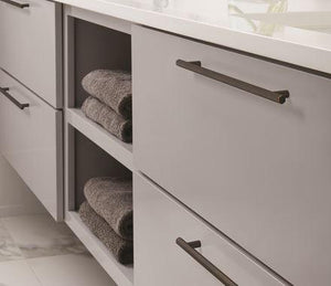 Amerock Cabinet Pull Oil Rubbed Bronze 10-1/16 inch (256 mm) Center-to-Center Caliber 1 Pack Drawer Pull Cabinet Handle Cabinet Hardware
