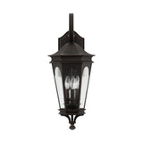 Capital Lighting 939731OZ Inman Park 3 Light Outdoor Wall Lantern Oiled Bronze