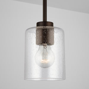 Capital Lighting 328511BZ-449 Greyson 1 Light Pendant Bronze