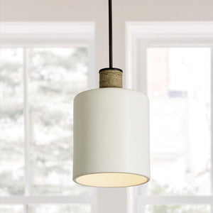Capital Lighting 340611PW Destin 1 Light Pendant Dark Pewter