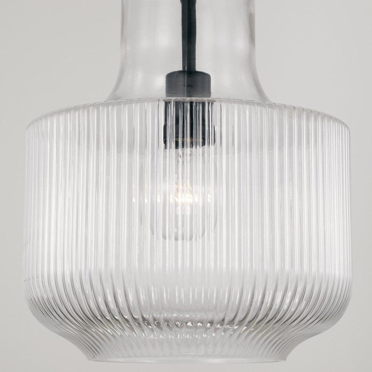 Capital Lighting 345111MB Nyla 1 Light Pendant Matte Black
